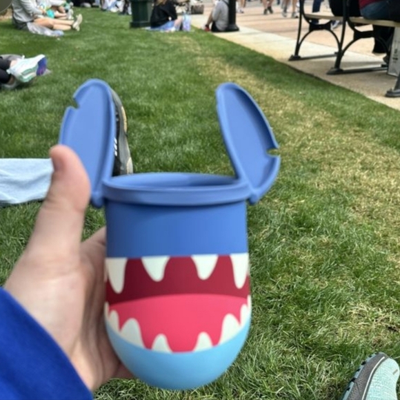 ❤️BUY 2 GET 1 FREE Stitch Stainless Steel Stemless Tumbler, Corkcicle/Disney100 - Picture 4 of 11